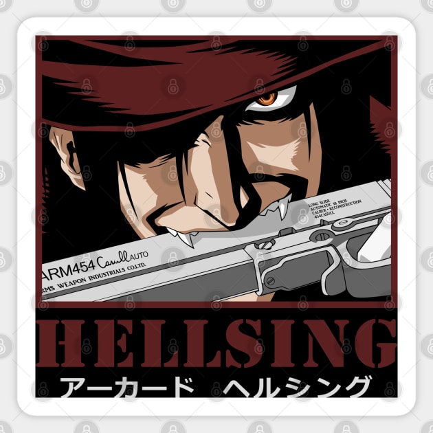 Hellsing Sticker by Brok Design